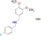 (3,4-dimethoxybenzyl)(4-fluorobenzyl)amine hydrobromide