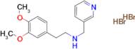 [2-(3,4-dimethoxyphenyl)ethyl](3-pyridinylmethyl)amine dihydrobromide