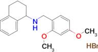 N-(2,4-dimethoxybenzyl)-1,2,3,4-tetrahydro-1-naphthalenamine hydrobromide