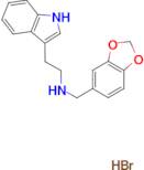 N-(1,3-benzodioxol-5-ylmethyl)-2-(1H-indol-3-yl)ethanamine hydrobromide