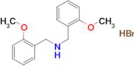 N-(2-methoxybenzyl)-1-(2-methoxyphenyl)methanamine hydrobromide