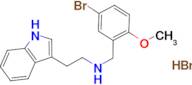 N-(5-bromo-2-methoxybenzyl)-2-(1H-indol-3-yl)ethanamine hydrobromide