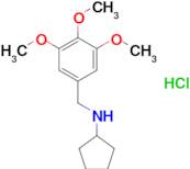 N-(3,4,5-trimethoxybenzyl)cyclopentanamine hydrochloride