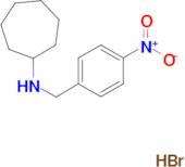 N-(4-nitrobenzyl)cycloheptanamine hydrobromide