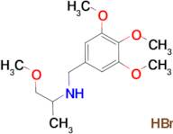 (2-methoxy-1-methylethyl)(3,4,5-trimethoxybenzyl)amine hydrobromide