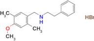 N-(4-methoxy-2,5-dimethylbenzyl)-2-phenylethanamine hydrobromide