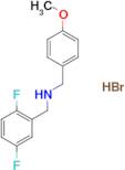 (2,5-difluorobenzyl)(4-methoxybenzyl)amine hydrobromide