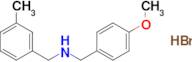 (4-methoxybenzyl)(3-methylbenzyl)amine hydrobromide