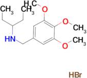 N-(3,4,5-trimethoxybenzyl)-3-pentanamine hydrobromide