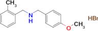 (4-methoxybenzyl)(2-methylbenzyl)amine hydrobromide