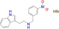 [2-(1H-indol-3-yl)ethyl](3-nitrobenzyl)amine hydrobromide