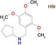 N-(2,4,5-trimethoxybenzyl)cyclopentanamine hydrobromide