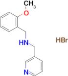 (2-methoxybenzyl)(3-pyridinylmethyl)amine hydrobromide