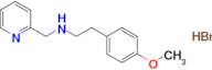 [2-(4-methoxyphenyl)ethyl](2-pyridinylmethyl)amine hydrobromide