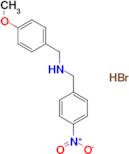 (4-methoxybenzyl)(4-nitrobenzyl)amine hydrobromide