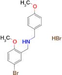 (5-bromo-2-methoxybenzyl)(4-methoxybenzyl)amine hydrobromide