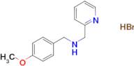 (4-methoxybenzyl)(2-pyridinylmethyl)amine hydrobromide