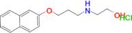 2-{[3-(2-naphthyloxy)propyl]amino}ethanol hydrochloride