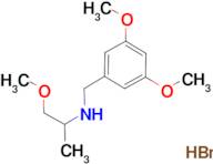 N-(3,5-dimethoxybenzyl)-1-methoxy-2-propanamine hydrobromide