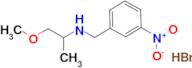 (2-methoxy-1-methylethyl)(3-nitrobenzyl)amine hydrobromide