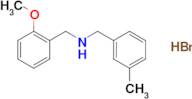 (2-methoxybenzyl)(3-methylbenzyl)amine hydrobromide