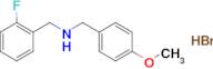 (2-fluorobenzyl)(4-methoxybenzyl)amine hydrobromide