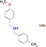 (4-methoxybenzyl)(4-methylbenzyl)amine hydrobromide