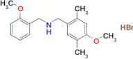 N-(2-methoxybenzyl)-1-(4-methoxy-2,5-dimethylphenyl)methanamine hydrobromide