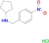 N-(4-nitrobenzyl)cyclopentanamine hydrochloride