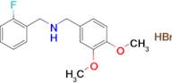 (3,4-dimethoxybenzyl)(2-fluorobenzyl)amine hydrobromide