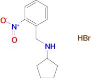 N-(2-nitrobenzyl)cyclopentanamine hydrobromide