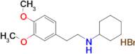 N-[2-(3,4-dimethoxyphenyl)ethyl]cyclohexanamine hydrobromide