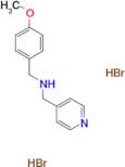 (4-methoxybenzyl)(4-pyridinylmethyl)amine dihydrobromide