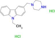 9-ethyl-3-(1-piperazinylmethyl)-9H-carbazole dihydrochloride