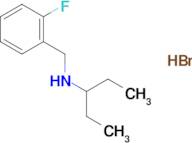 N-(2-fluorobenzyl)-3-pentanamine hydrobromide