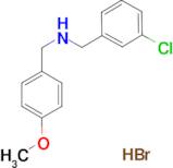 (3-chlorobenzyl)(4-methoxybenzyl)amine hydrobromide