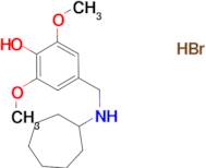 4-[(cycloheptylamino)methyl]-2,6-dimethoxyphenol hydrobromide