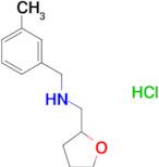 (3-methylbenzyl)(tetrahydro-2-furanylmethyl)amine hydrochloride