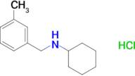 N-(3-methylbenzyl)cyclohexanamine hydrochloride