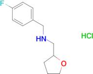 (4-fluorobenzyl)(tetrahydro-2-furanylmethyl)amine hydrochloride
