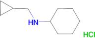 N-(cyclopropylmethyl)cyclohexanamine hydrochloride