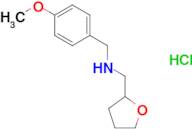 (4-methoxybenzyl)(tetrahydro-2-furanylmethyl)amine hydrochloride