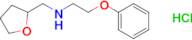 (2-phenoxyethyl)(tetrahydro-2-furanylmethyl)amine hydrochloride