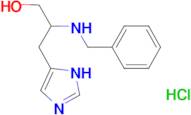 2-(benzylamino)-3-(1H-imidazol-5-yl)-1-propanol hydrochloride