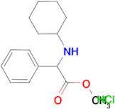 methyl (cyclohexylamino)(phenyl)acetate hydrochloride