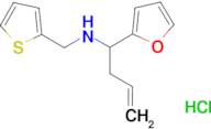 [1-(2-furyl)-3-buten-1-yl](2-thienylmethyl)amine hydrochloride