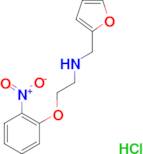 N-(2-furylmethyl)-2-(2-nitrophenoxy)ethanamine hydrochloride