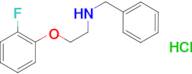 N-benzyl-2-(2-fluorophenoxy)ethanamine hydrochloride