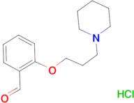 2-[3-(1-piperidinyl)propoxy]benzaldehyde hydrochloride