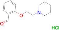 2-[2-(1-piperidinyl)ethoxy]benzaldehyde hydrochloride